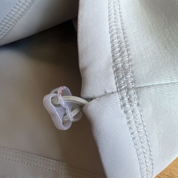 Free People Movement Light Blue Reach The Summit Cropped Hoodie Crop High Neck S - Picture 13 of 14